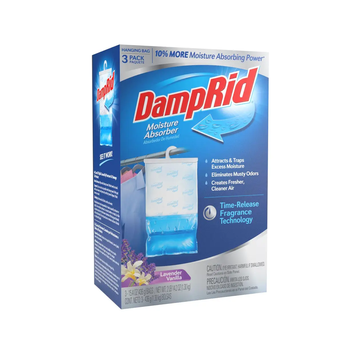 DAMPRID 3-Pack Lavender Hanging Bag