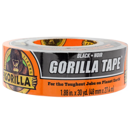 GORILLA 30 yd Black Tape