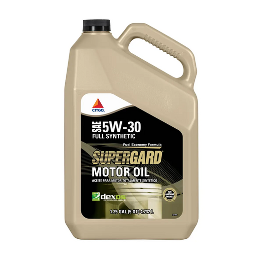 CITGO 5 Qt Supergard Full Synthetic 5W30 Motor Oil