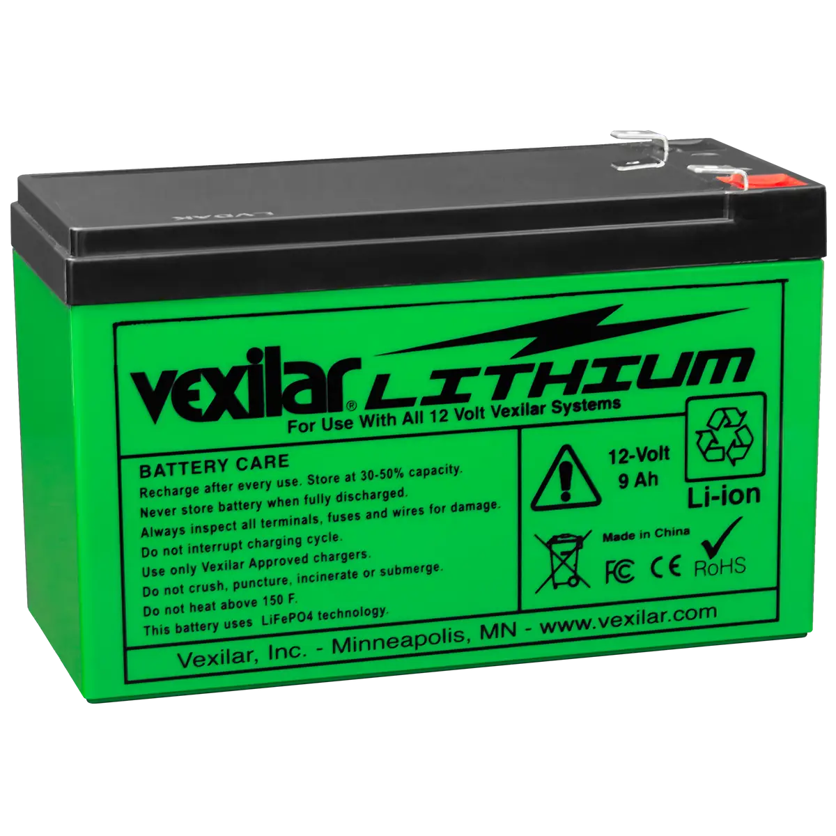 VEXILAR V-100L Lithium Battery