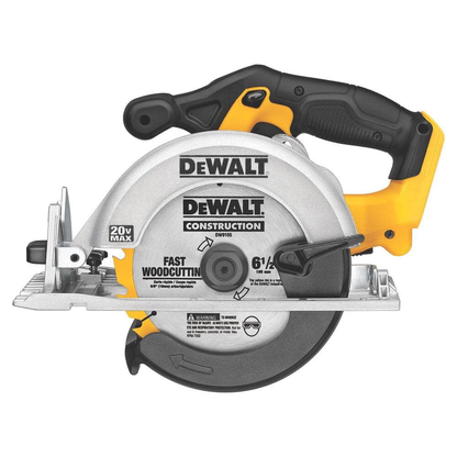 DEWALT Circular Saw 20V Max 6 1/2inches  (Bare Tool) - DCS391B